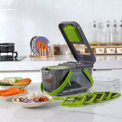 QuickChef Pro™ | Cortador Multifuncional 14 en 1